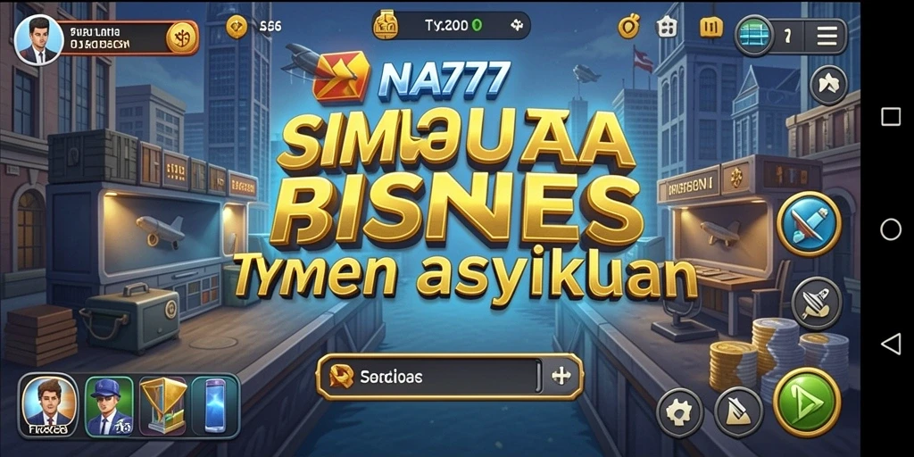 Tampilan menarik dari gameplay NA777 yang penuh strategi bisnis.