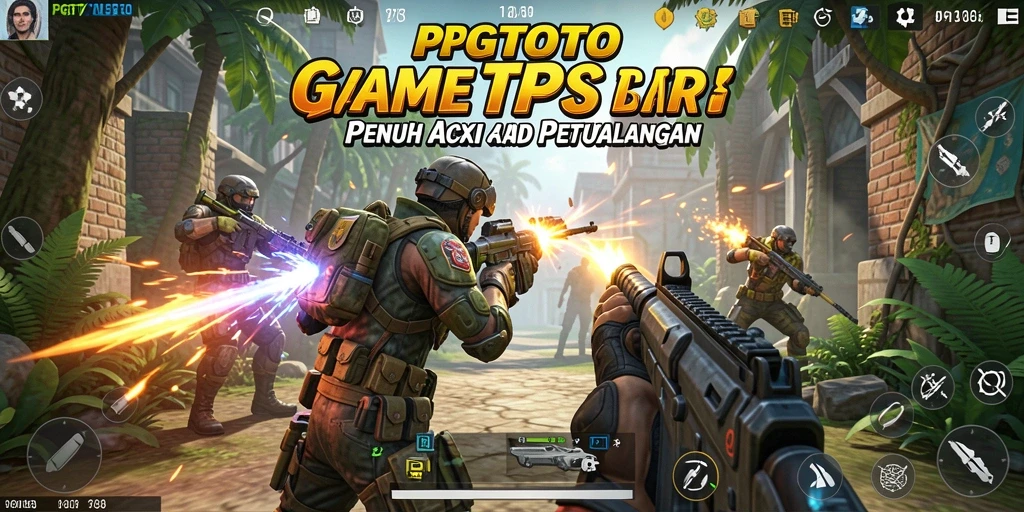 Screenshot gameplay PGTOTO menampilkan aksi pertempuran seru dan intens.