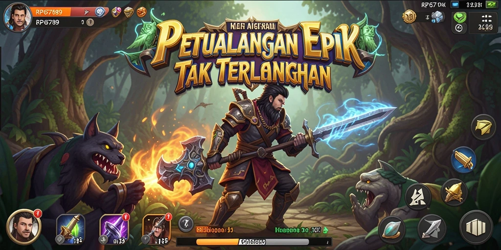 Screenshot RP6789 menunjukkan aksi seru dalam perjalanan petualangan.
