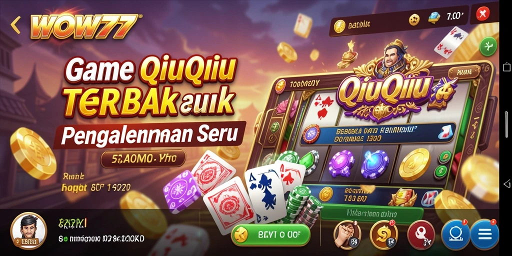 Screenshot gameplay QiuQiu yang seru dan kompetitif di WOW77.